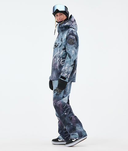 Snowboard Jacket For Women Punk Blue