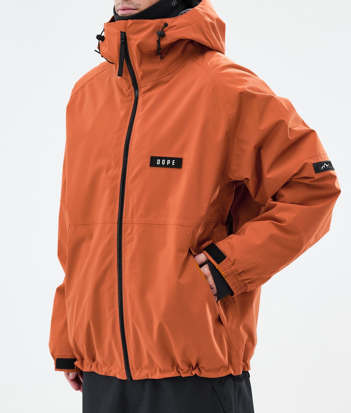 Snowboard Jacket For Men Burned Orange