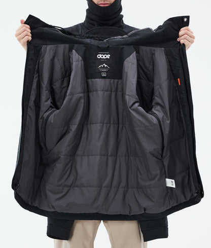Snowboard Jacket For Men Black