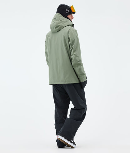 Snowboard Jacket For Men Moss Green