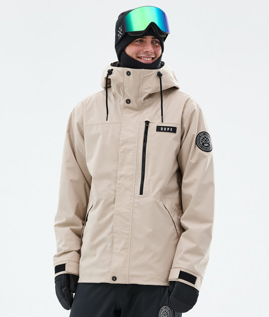 Snowboard Jacket For Men Sand