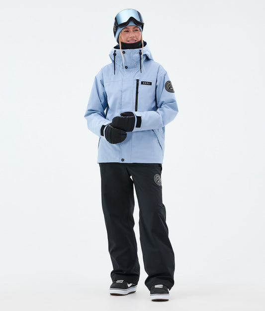 Snowboard Jacket For Women Light Blue