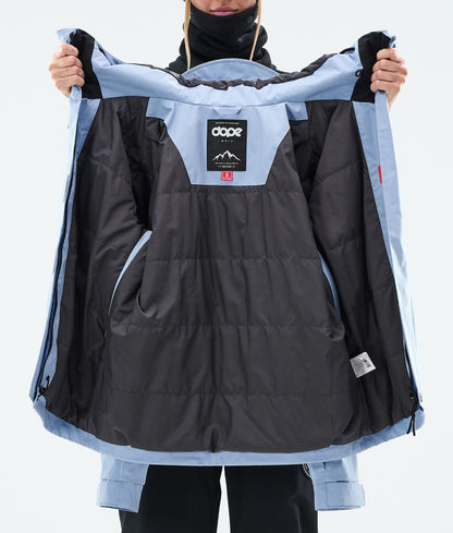 Snowboard Jacket For Women Light Blue