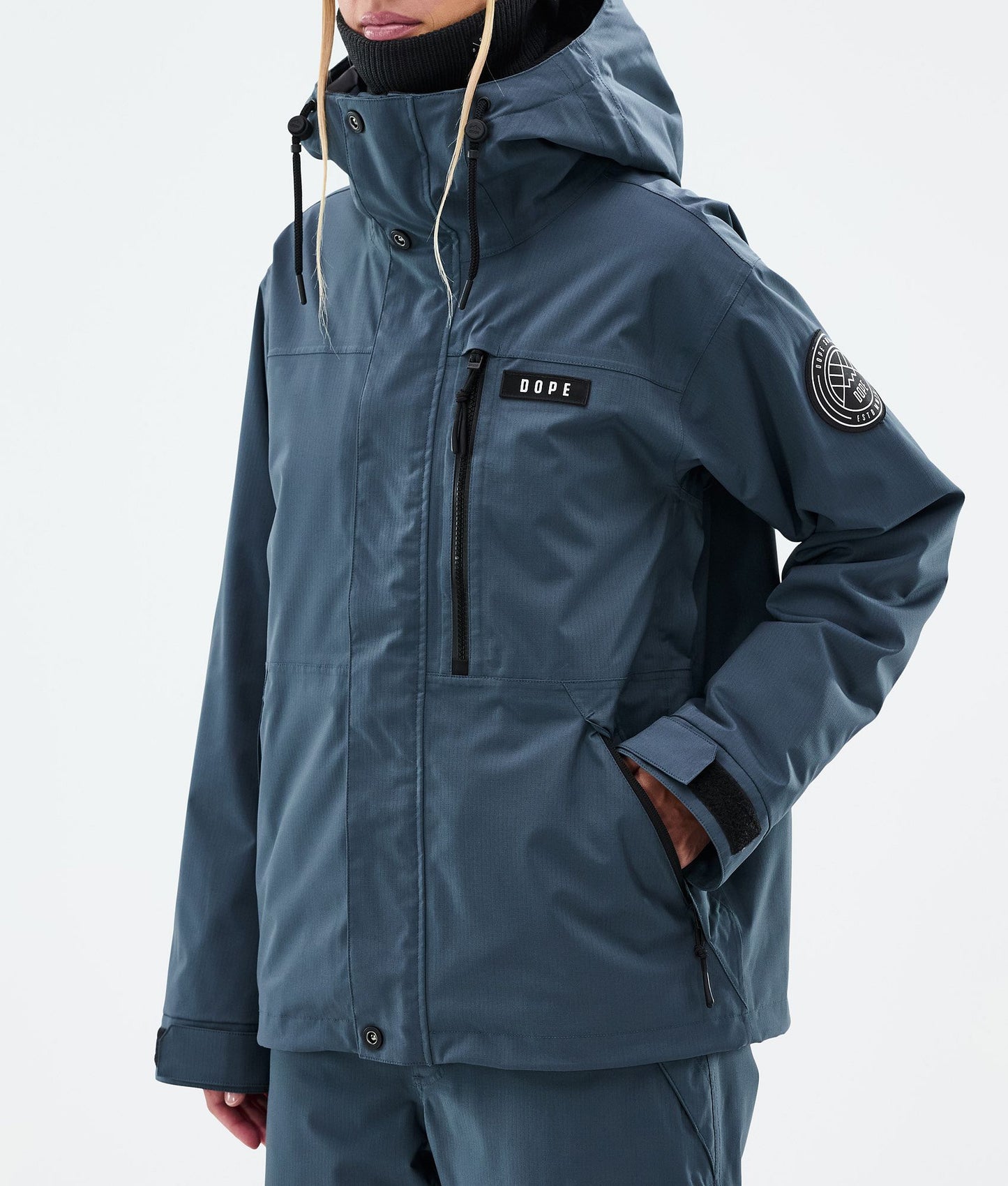 Snowboard Jacket For Women Metal Blue