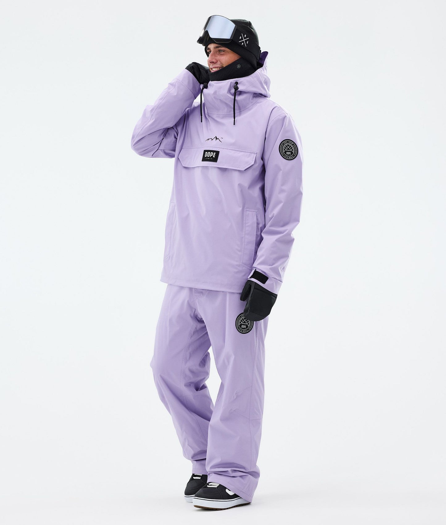 Snowboard Pants For Men Faded Violet