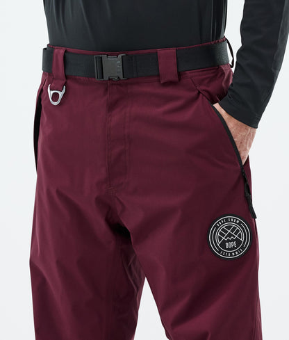 Snowboard Pants For Men Burgundy