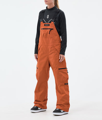 Snowboard Pants For Women Burned Orange