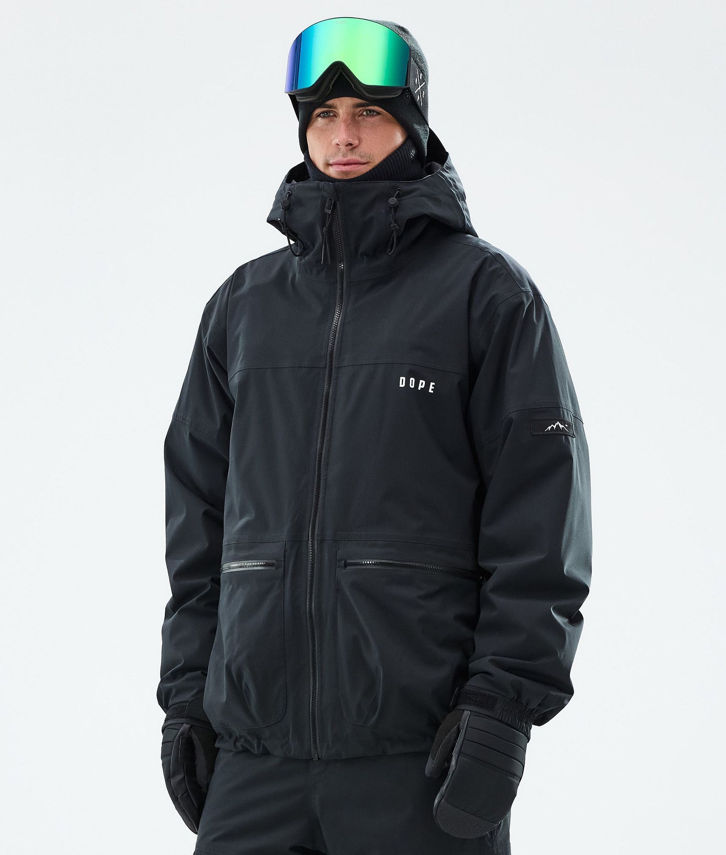 Snowboard Jacket For Men Black