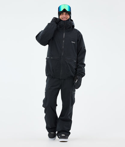 Snowboard Jacket For Men Black