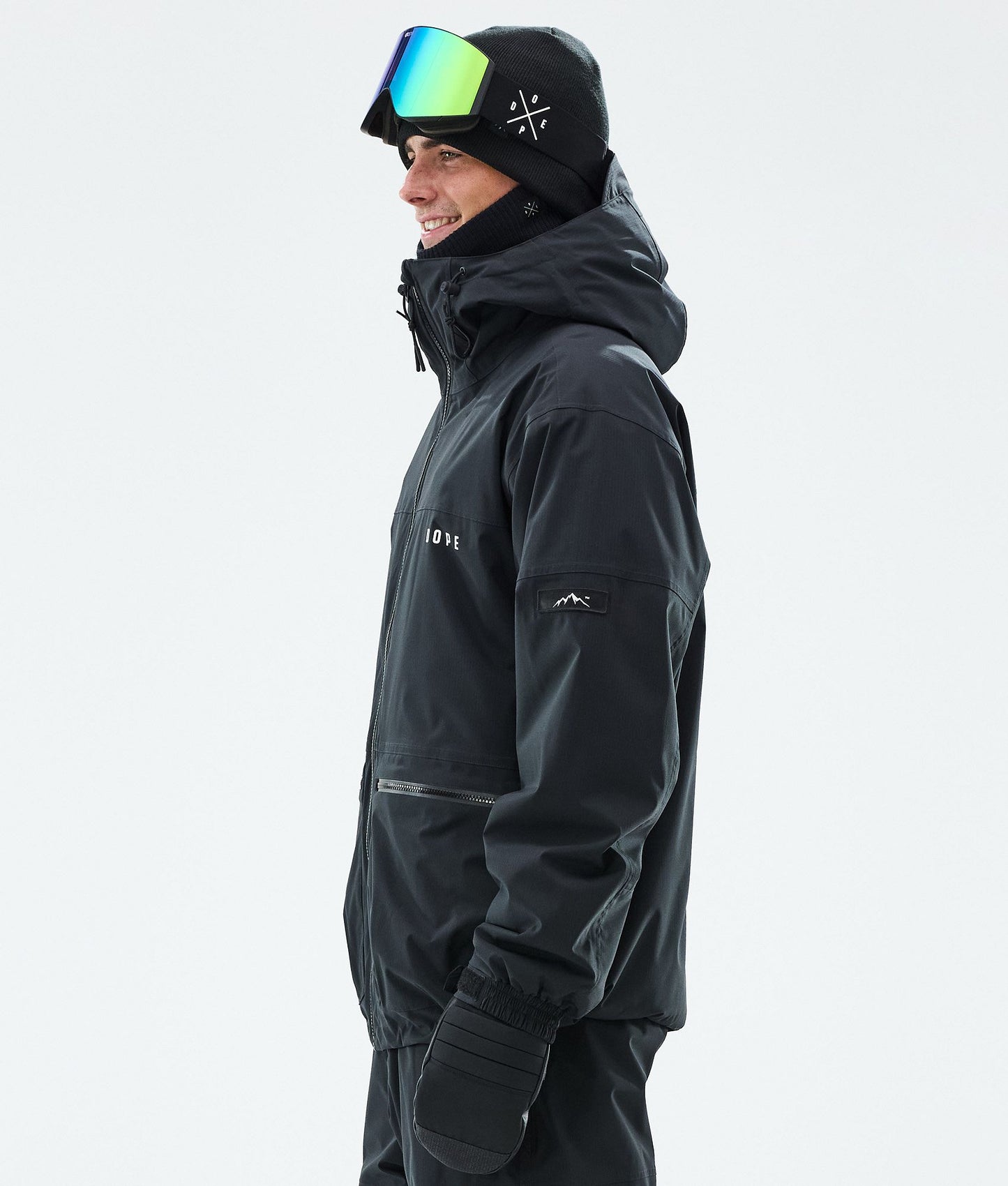 Snowboard Jacket For Men Black