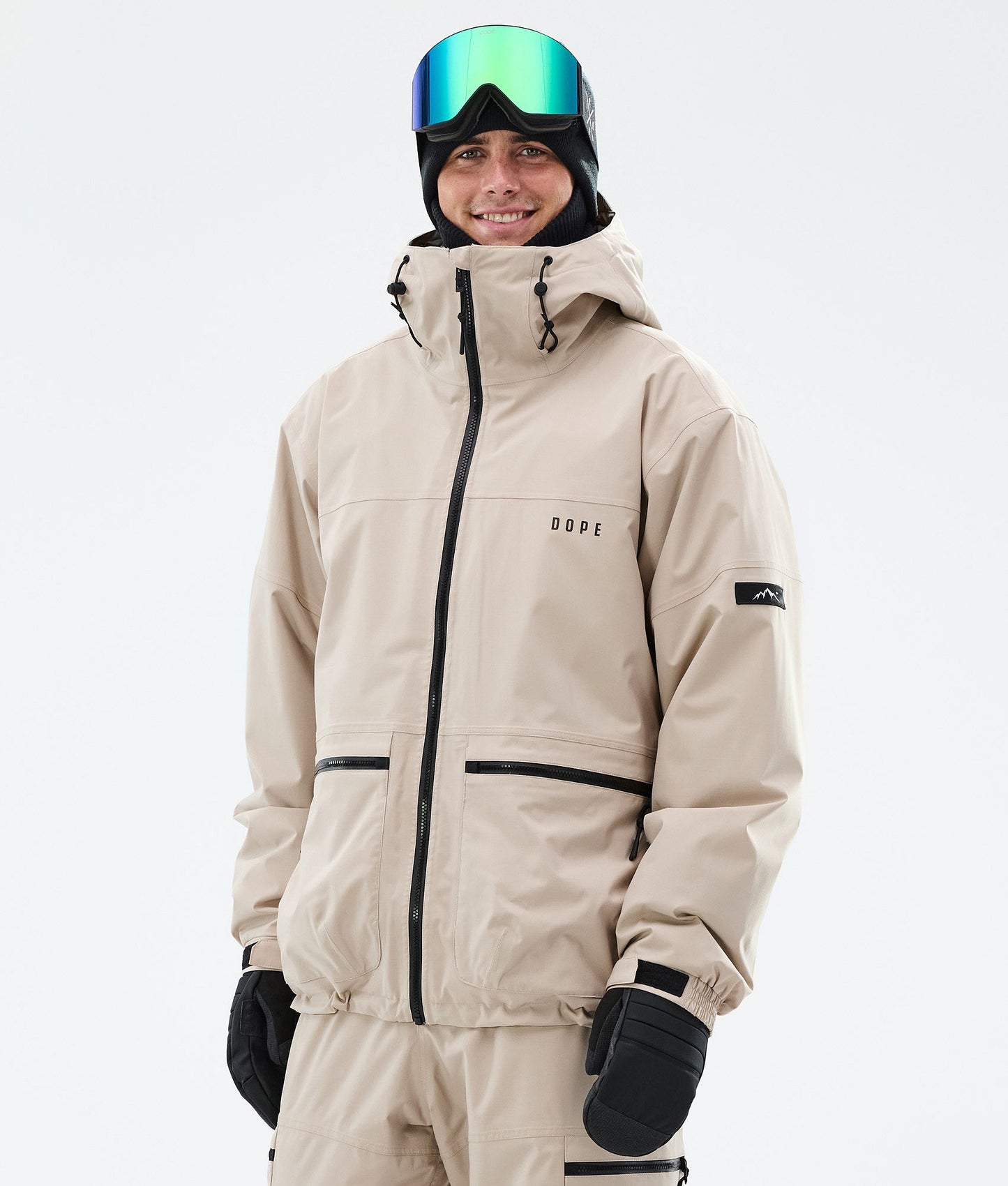 Snowboard Jacket For Men Sand