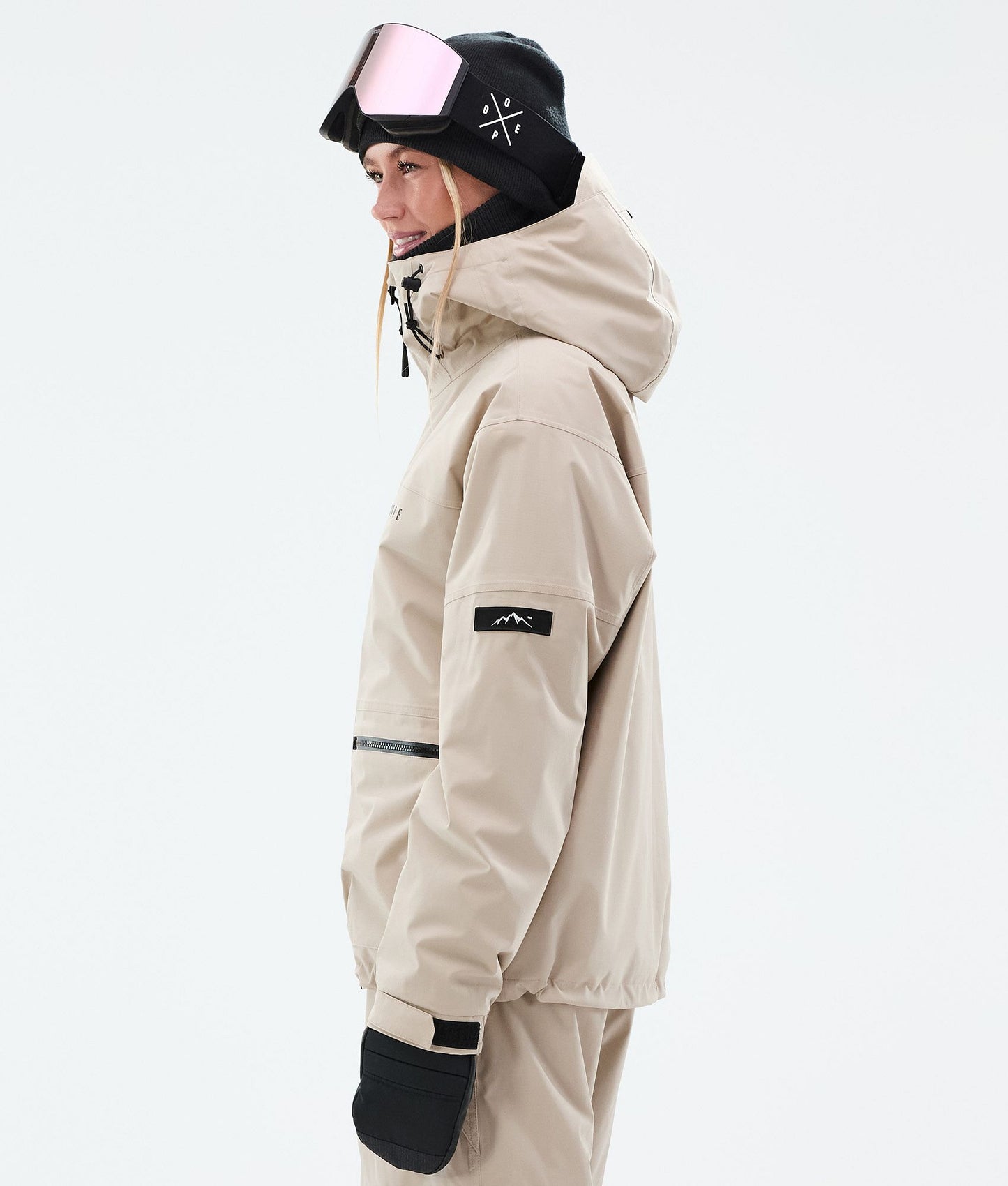 Snowboard Jacket For Women Sand