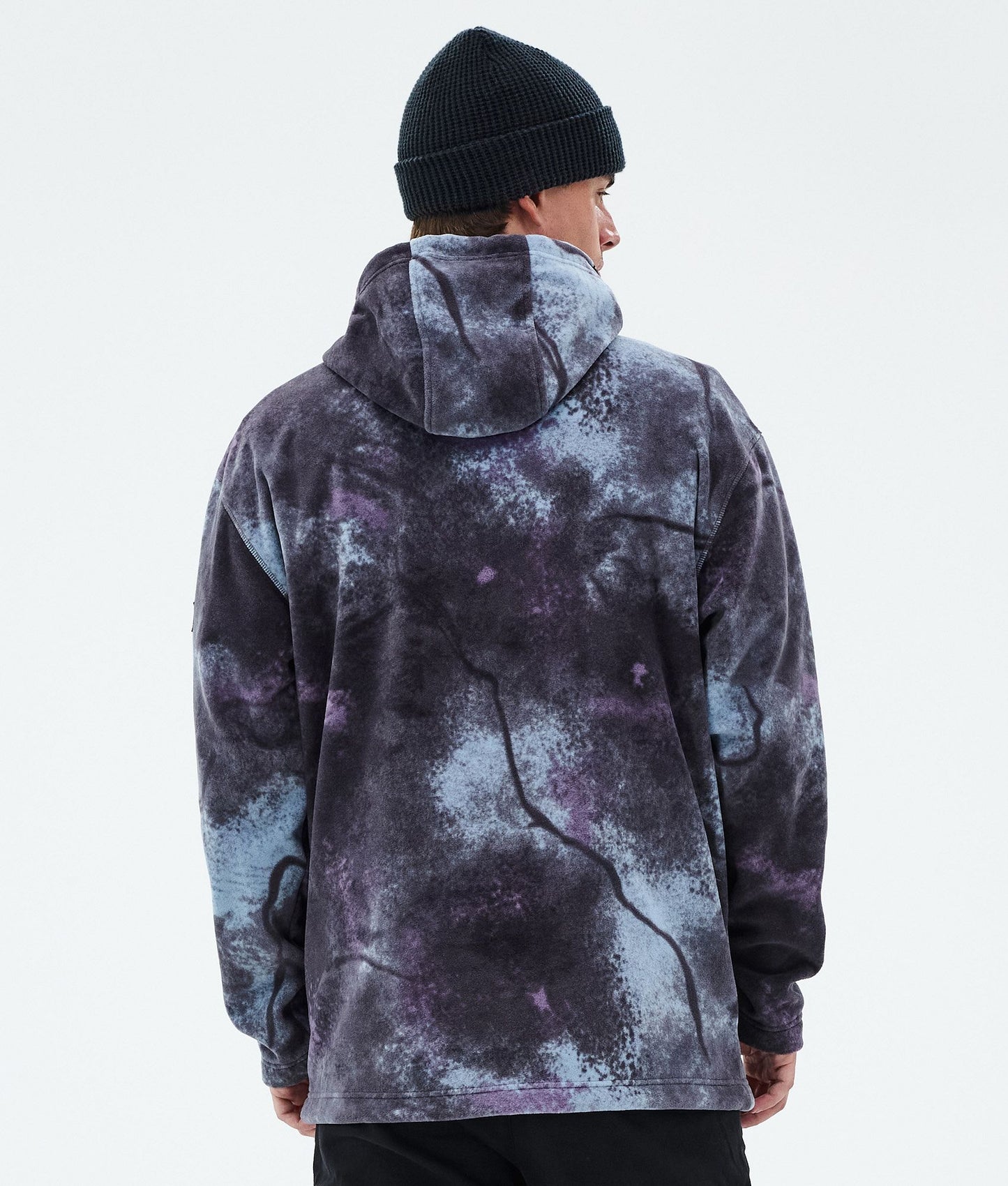 Fleece Hoodie For Men Jungle Purple