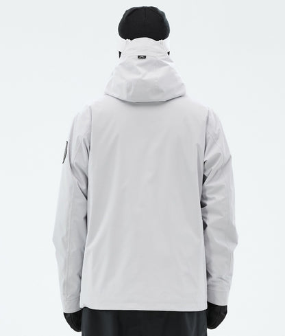 Snowboard Jacket For Men Light Grey