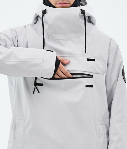 Snowboard Jacket For Men Light Grey