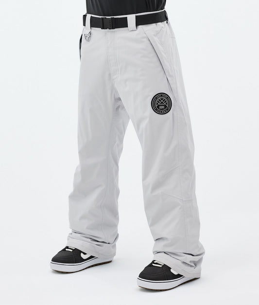 Snowboard Pants For Men Light Grey