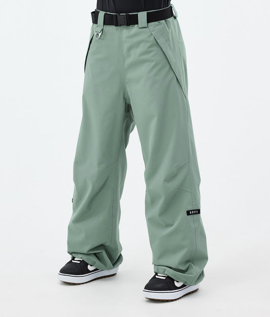 Snowboard Pants For Women Faded Green