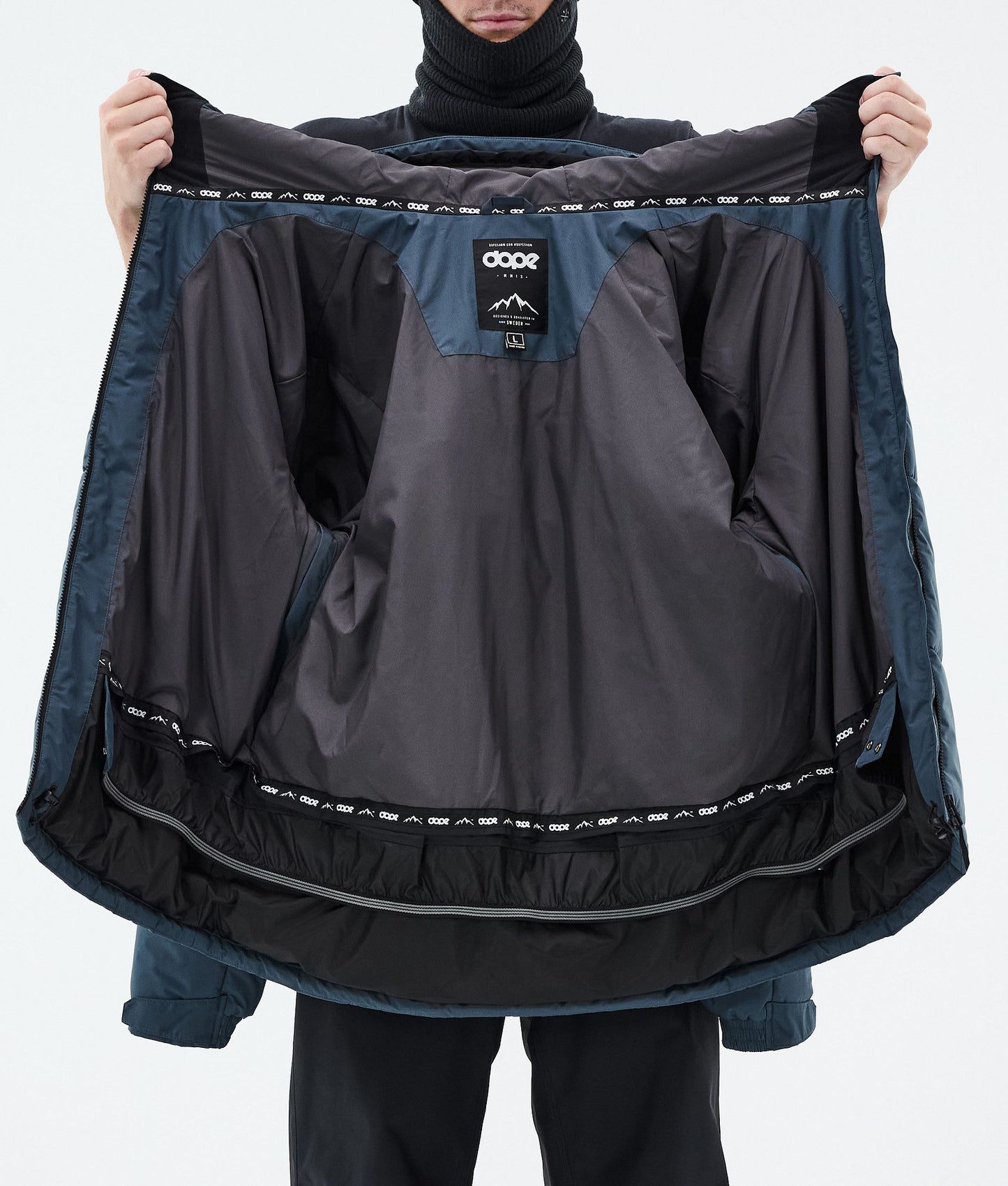 Snowboard Jacket For Men Metal Blue