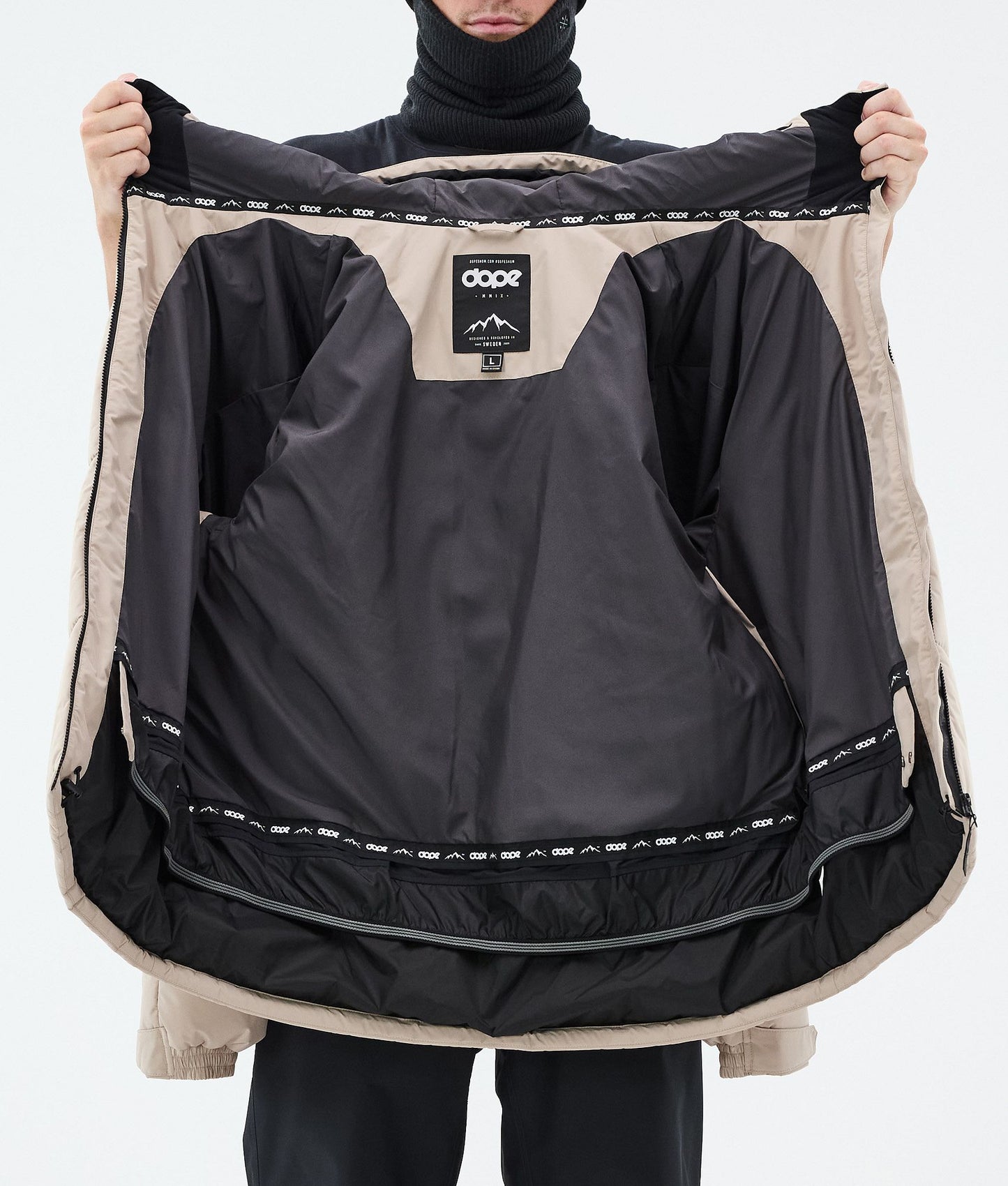 Snowboard Jacket For Men Sand