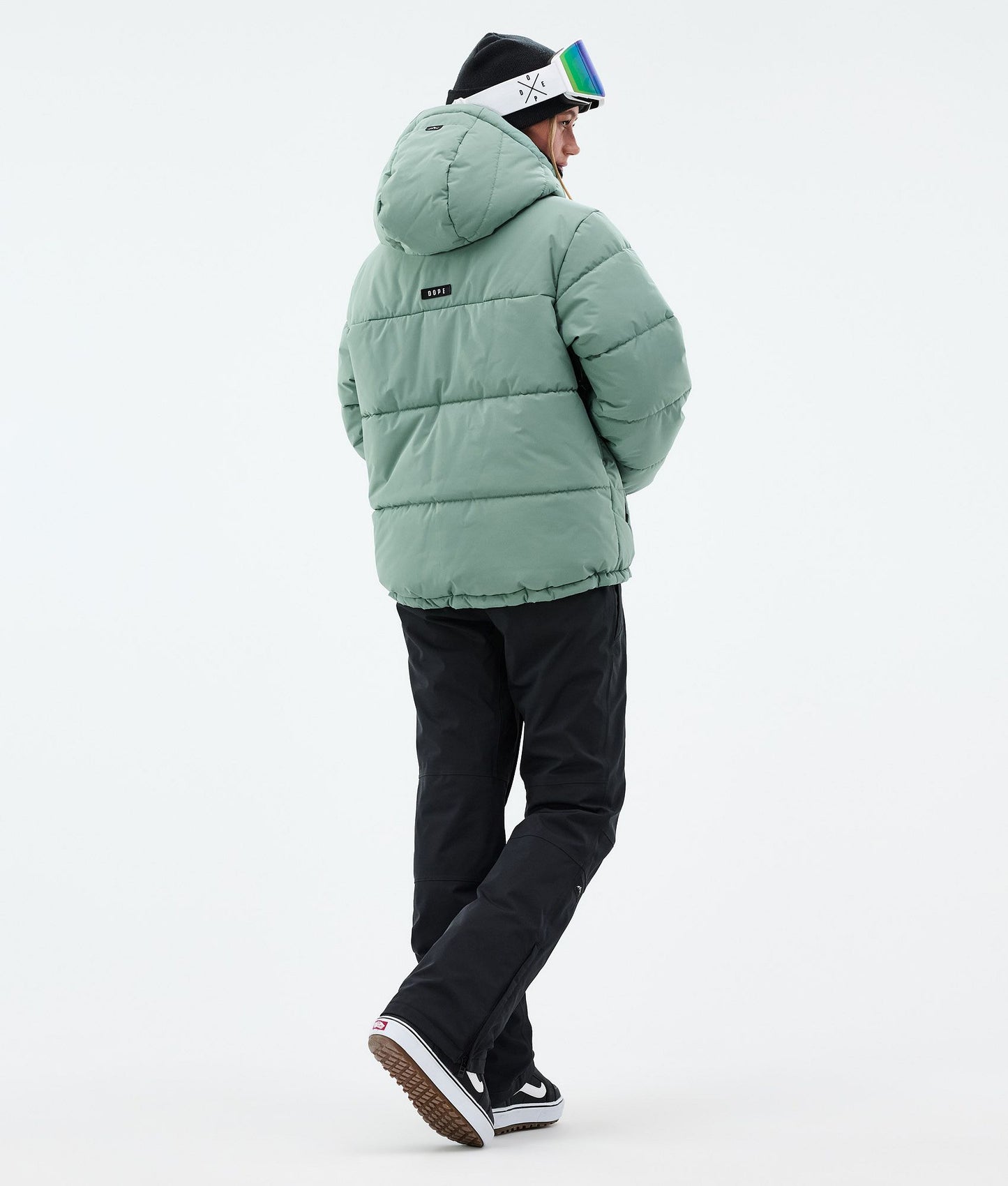 Snowboard Jacket For Women Faded Green