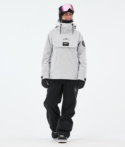 Snowboard Jacket For Women Light Grey