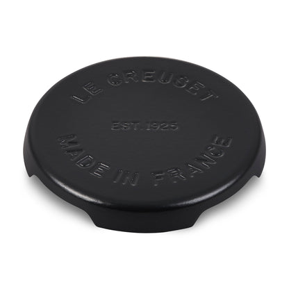 Signature Cast Iron 8.8-inch Licorice Round Trivet