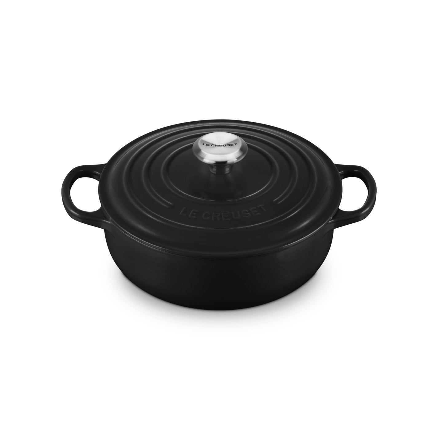 Signature Cast Iron 3.5-quart Licorice Sauteuse Dutch Oven