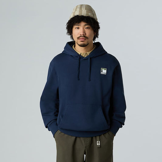Men's Mountain Logo Relaxed Hoodie
