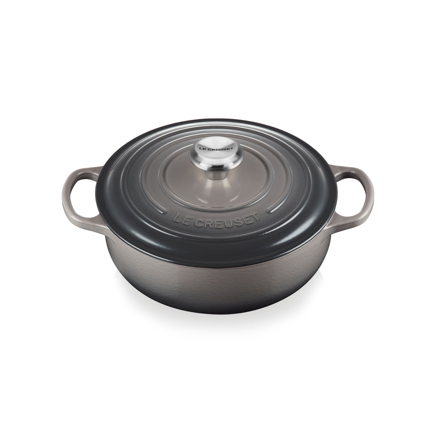 Signature Cast Iron 3.5-quart Oyster Sauteuse Dutch Oven