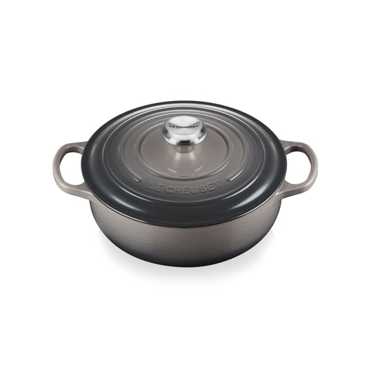 Signature Cast Iron 3.5-quart Oyster Sauteuse Dutch Oven