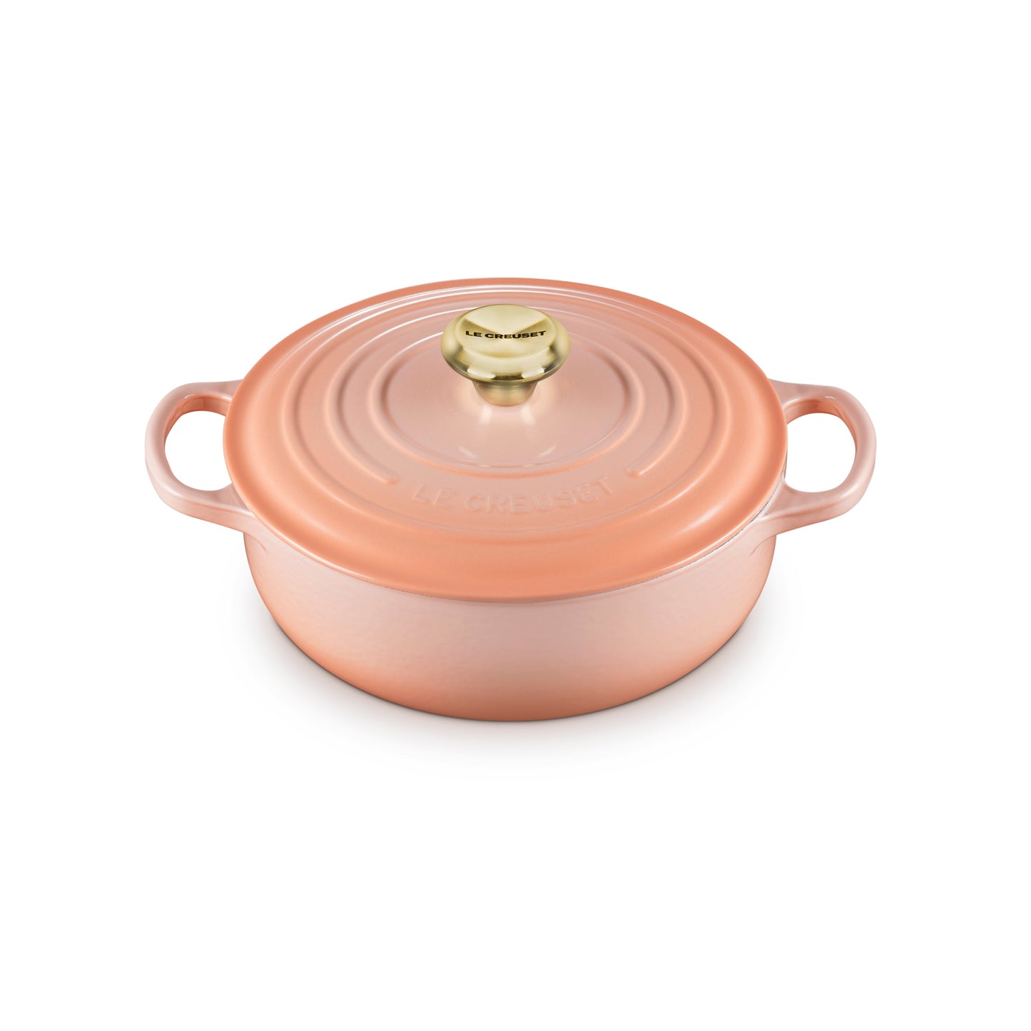 Signature Cast Iron 3.5-quart Peche Sauteuse Dutch Oven