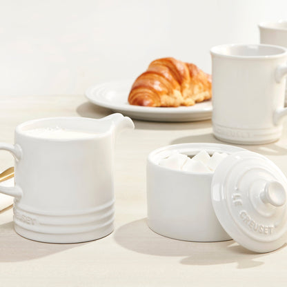 Enameled Steel 1.7-quart White Whistling Tea Kettle