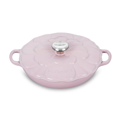 Signature Cast Iron 2.25-quart Shallot Petal Braiser