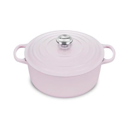 Signature Cast Iron 5.5-quart Shallot Round Dutch Oven