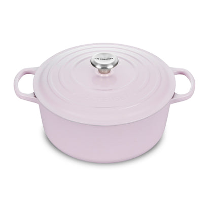 Signature Cast Iron 7.25-quart Shallot Round Dutch Oven