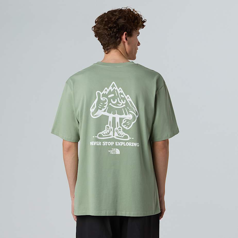 Unisex Mountain Fun Oversized T-Shirt