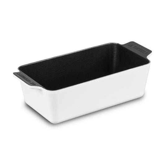 Signature Cast Iron 9 x 5-inch White Loaf Pan
