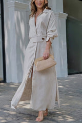 2025 Solid color maxi dress  (Upgraded Version)