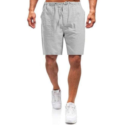 Lässige Herren-Shorts aus Leinen 