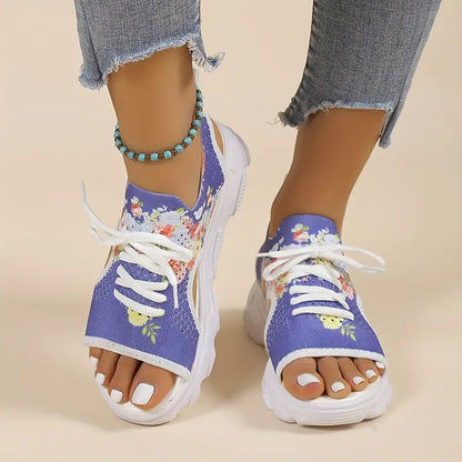 🔥DERNIER JOUR -60%🔥 -SANDALES COMPENSÉES DÉCONTRACTÉES POUR FEMMES 