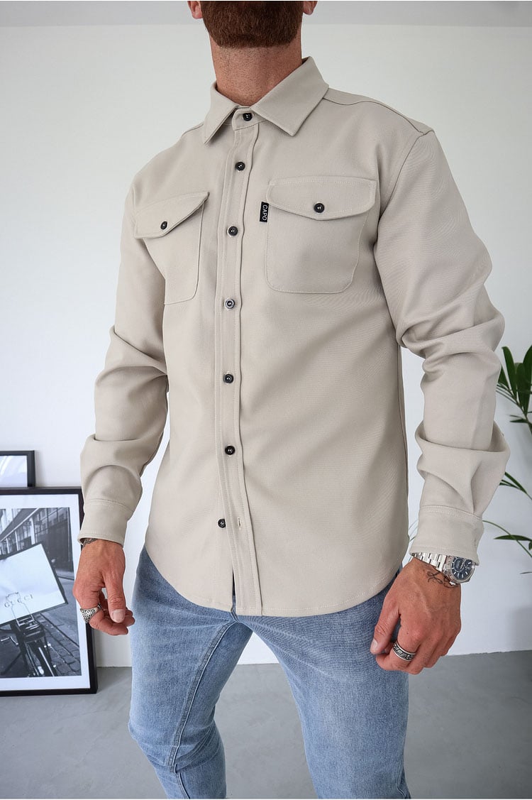 Veste chemise boutonnée pour homme (2 achats, livraison gratuite) 