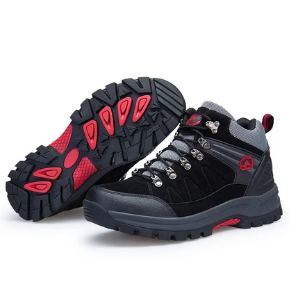 (⏰BLACK FRIDAY SPECIAL - 70 % RABATT)Herren-Bergsteigerstiefel mit orthopädischer Knöchelunterstützung, wasserdichte, rutschfeste, breite Zehenpartie, taktische Stiefel 