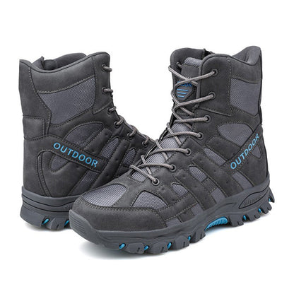 (⏰Remise à durée limitée 49 % de réduction) Bottes de randonnée légères, respirantes, durables et antidérapantes pour hommes, bottes de combat de l'armée, bottes de travail 