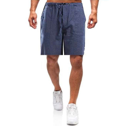 Lässige Herren-Shorts aus Leinen 