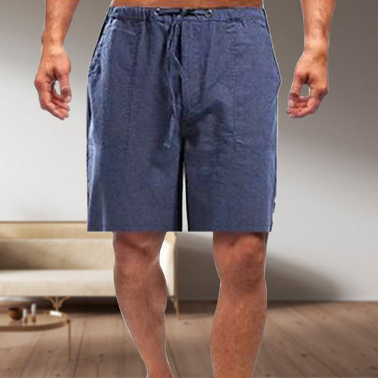 Lässige Herren-Shorts aus Leinen 