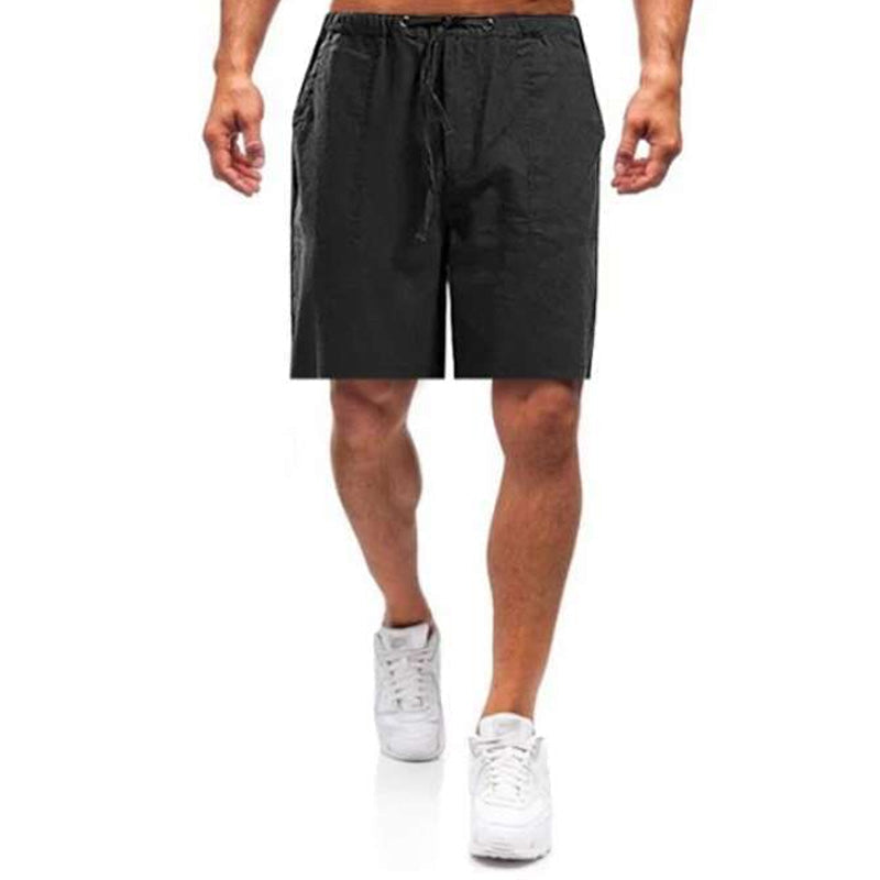Lässige Herren-Shorts aus Leinen 