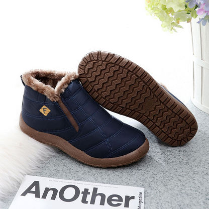 (Zeitlich begrenzter Rabatt: 50 % Rabatt) Warme orthopädische Winterstiefel für Herren mit breitem Kopf und Fußgewölbeunterstützung, leicht, wasserdicht und rutschfest 