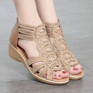 🔥DERNIER JOUR -60%🔥 -SANDALES COMPENSÉES DÉCONTRACTÉES POUR FEMMES 