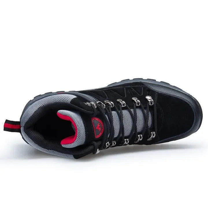 (⏰BLACK FRIDAY SPECIAL - 70 % RABATT)Herren-Bergsteigerstiefel mit orthopädischer Knöchelunterstützung, wasserdichte, rutschfeste, breite Zehenpartie, taktische Stiefel 