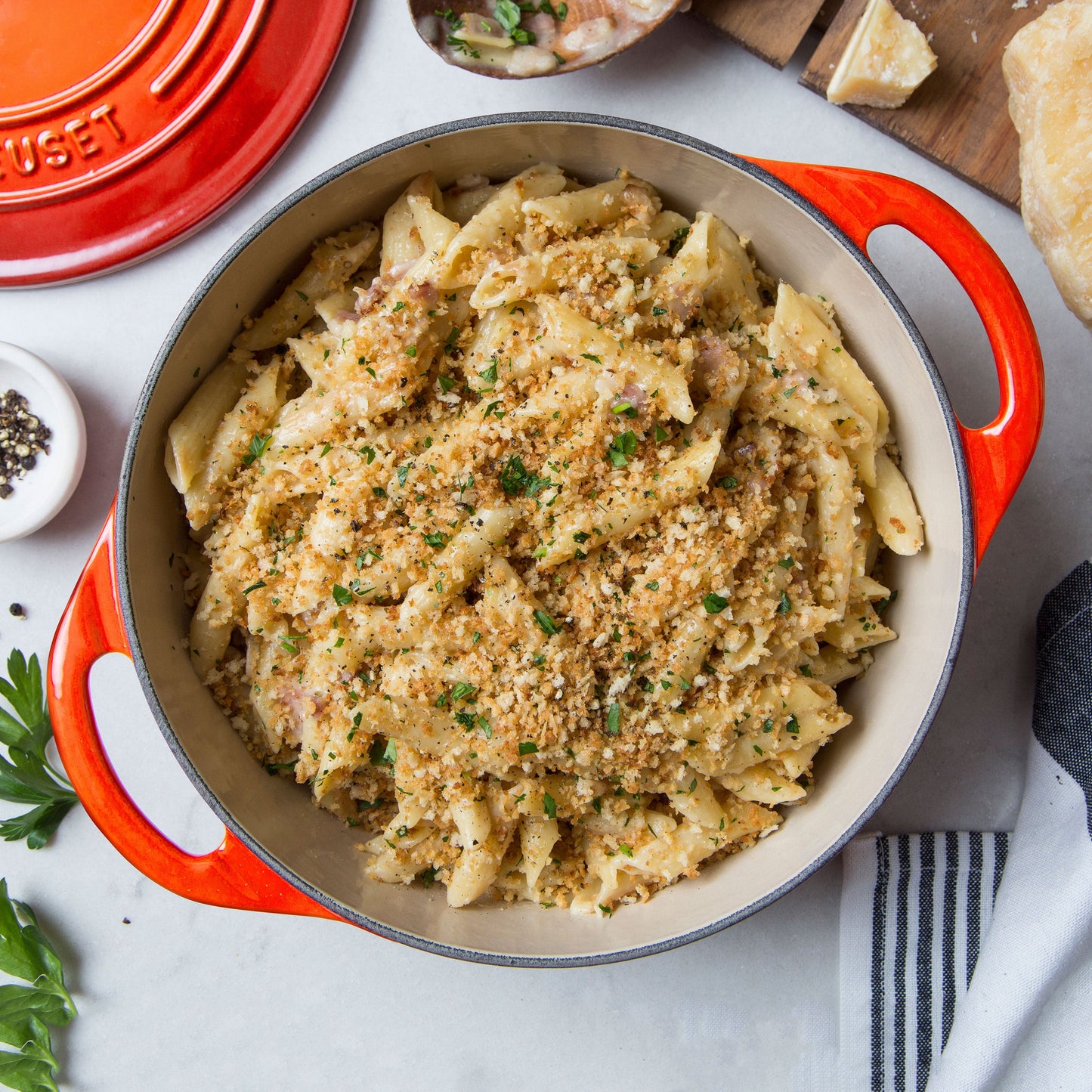 Cast Iron 2.75-quart Flame Shallow Round Dutch Oven